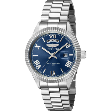 Invicta Men's Watch - Specialty Quartz Dark Blue Stainless Steel Bracelet | 43935 ,