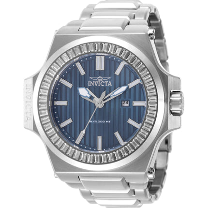 Invicta Men's Watch - Akula Quartz Blue Dial Stainless Steel Bracelet | 49070 ,