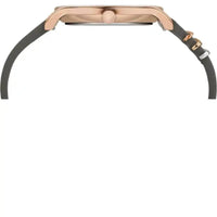 Timex Women's Watch - Transcend Quartz Rose Gold Case Grey Leather Strap | TW2T45400 ,