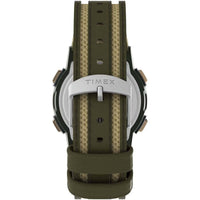 Timex Men's Watch - Expedition CAT5 Digital Dial Green Leather Strap | TW4B30300 ,