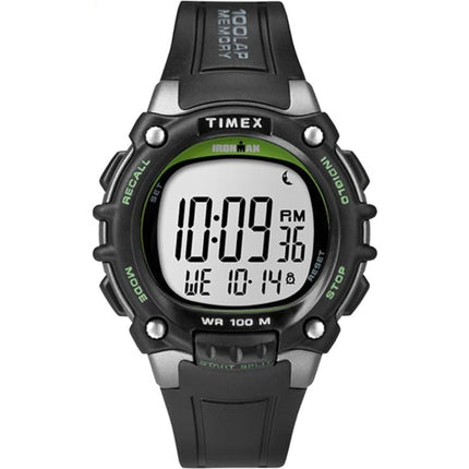 Timex Men's Watch - Ironman Quartz Digital Dial Black Resin Strap | TW5M03400 ,