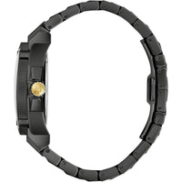 Bulova Men's Watch - Icon Quartz Precisionist Date Black Dial Steel Bracelet | 98B408 ,