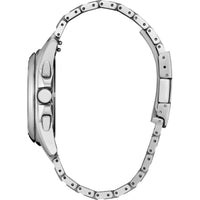 Citizen Men's Watch - Sport Luxury Chrono Green Dial Silver Tone Bracelet | CA4680-55L ,