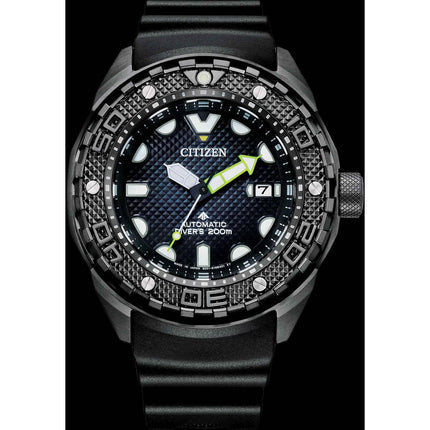 Citizen Men's Watch - Promaster Dive Blue Dial Black Polyurethane Strap | NB6005-05L ,