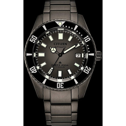 Citizen Men's Watch - Promaster Fujitsubo Dive Grey Dial Bracelet | NB6025-59H ,