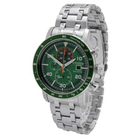 Citizen Men's Watch - Brycen Chronograph Eco-Drive Green Dial Bracelet | CA0851-56X ,
