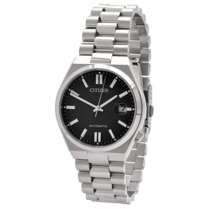 Citizen Men's Watch - Tsuyosa Automatic Black Dial Silver Tone Bracelet | NJ0150-56E ,