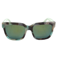 Andy Wolf Women's Sunglasses - Multicolor Acetate Full Rim Square Frame | VICTORIA E ,