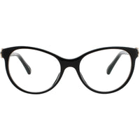 Chopard Women's Eyeglasses - Black/Gold Full Rim Acetate Frame | VCH268S 700 ,