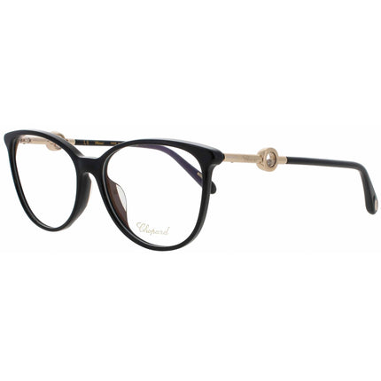 Chopard Women's Eyeglasses - Black Acetate Cat Eye Full Rim Frame | VCH283S 700 ,