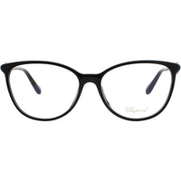 Chopard Women's Eyeglasses - Black Acetate Cat Eye Full Rim Frame | VCH283S 700 ,
