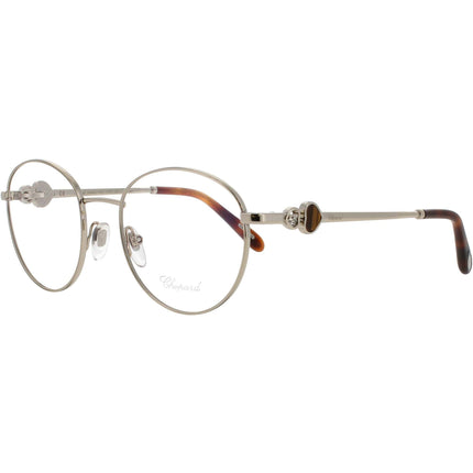 Chopard Women's Eyeglasses - Gold Tone Metal Full Rim Oval Frame | VCHC52S 594 ,
