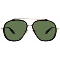 Roberto Cavalli Unisex Sunglasses - Rose Gold/Black Full Rim Aviator | SRC008M 300 ,