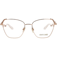 Roberto Cavalli Women's Eyeglasses - Copper Gold Full Rim Square Frame | VRC021M 08FC ,