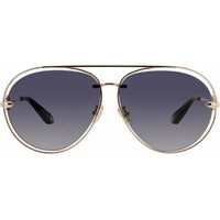 Roberto Cavalli Women's Sunglasses - Rose Gold Full Rim Aviator Frame | SRC032M 300 ,
