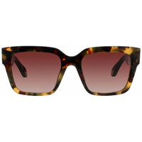 Roberto Cavalli Women's Sunglasses - Shiny Vintage Havana Square Frame | SRC040M 0AGG ,