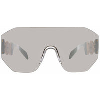 Versace Men's Sunglasses - Metal Grey Mirror Rimless Shield Frame | 0VE2258 10026G ,