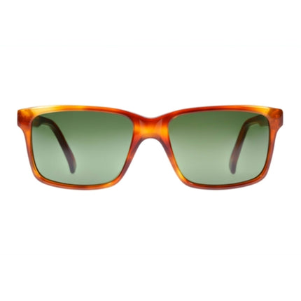 Andy Wolf Unisex Sunglasses - Brown Acetate Full Rim Rectangular Frame | FEAR D ,