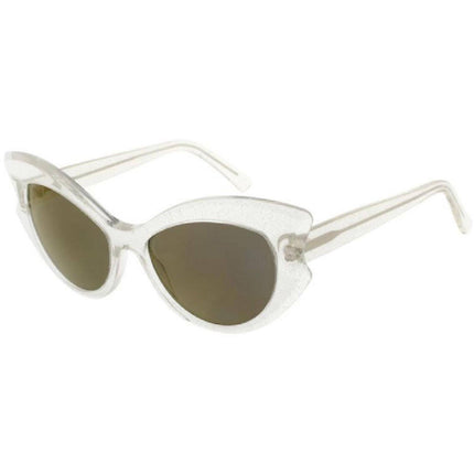 Andy Wolf Women's Sunglasses - Transparent Acetate Full Rim Cat Eye Frame | IRINA C ,