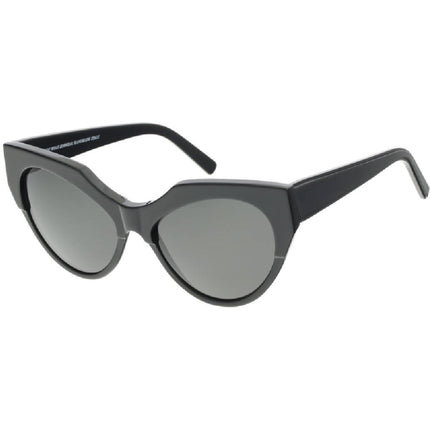 Andy Wolf Women's Sunglasses - Black Acetate Full Rim Cat Eye Shape Frame | JOY A ,