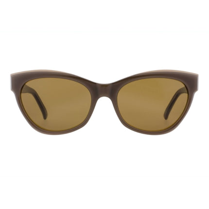 Andy Wolf Women's Sunglasses - Dark Brown Acetate Full Rim Cat Eye Frame | PENELOPE F ,