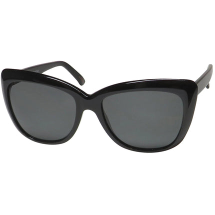 Andy Wolf Women's Sunglasses - Black Acetate Full Rim Cat Eye Shape Frame | DESIRE A ,