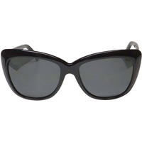 Andy Wolf Women's Sunglasses - Black Acetate Full Rim Cat Eye Shape Frame | DESIRE A ,