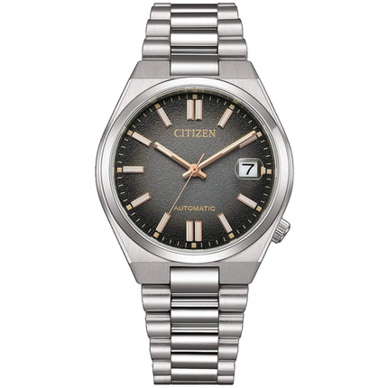 Citizen Men's Watch - Tsuyosa Automatic Black Dial Silver Tone Bracelet | NJ0200-50E ,