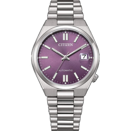 Citizen Men's Watch - Tsuyosa Automatic Purple Dial Steel Bracelet | NJ0200-50W ,