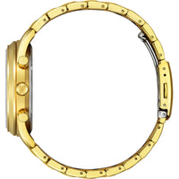 Citizen Men's Watch - Eco-Drive Chronograph Yellow Gold Steel Bracelet | CA7022-87E ,