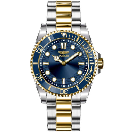 Invicta Men's Watch - Pro Diver Blue Dial Two Tone Stainless Steel Bracelet | 49696 ,