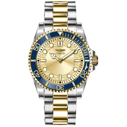 Invicta Men's Watch - Pro Diver Gold Dial Two Tone Stainless Steel Bracelet | 49697 ,