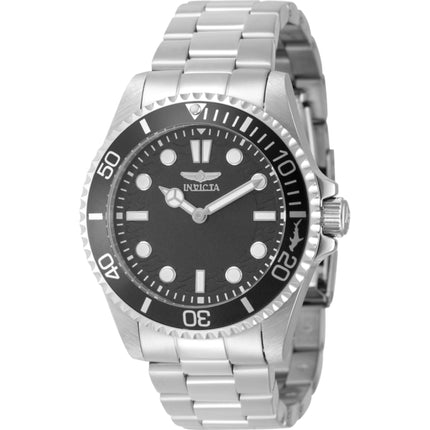 Invicta Men's Watch - Pro Diver Quartz Grey Brass Dial Silver Steel Bracelet | 49703 ,