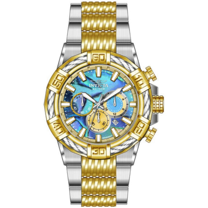 Invicta Men's Watch - Bolt Quartz Iridescent Dial Yellow Gold Bracelet | 49898 ,