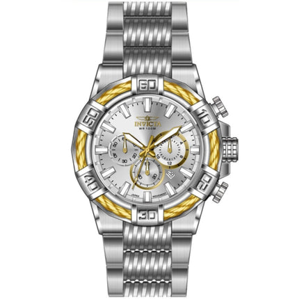 Invicta Men's Watch - Bolt Quartz Silver Tone Dial Stainless Steel Bracelet | 49901 ,