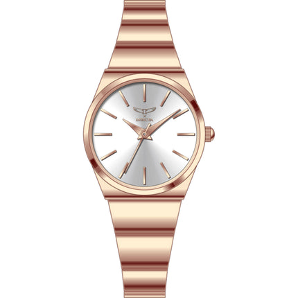 Invicta Women's Watch - Celestial Quartz White Dial Rose Gold Alloy Bracelet | 69049 ,