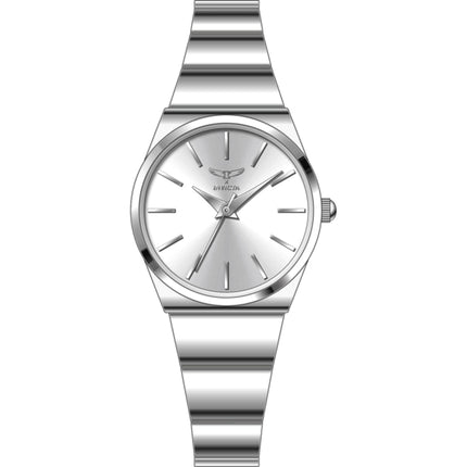 Invicta Women's Watch - Celestial Quartz White Dial Silver Tone Alloy Bracelet | 69051 ,