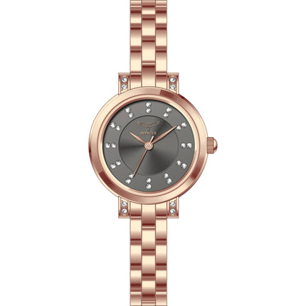 Invicta Women's Watch - Angel I by Invicta Charcoal Dial Rose Gold Bracelet | 69071 ,