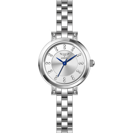 Invicta Women's Watch - Angel I by Invicta White Dial Silver Tone Bracelet | 69072 ,