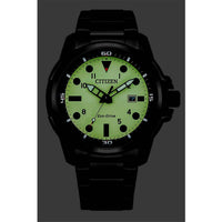 Citizen Men's Watch - Sea Land Eco-Drive Light Green Dial Bracelet | AW1800-89X ,