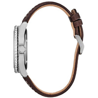 Citizen Men's Watch - Brycen Eco-Drive Blue Dial Brown Leather Strap | AW1840-09L ,