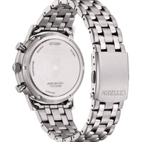 Citizen Men's Watch - Eco-Drive Chronograph White Dial Steel Bracelet | CA4630-53A ,