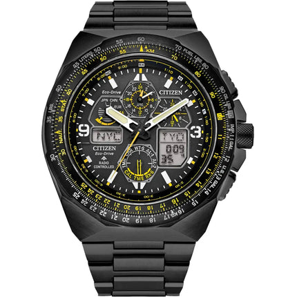 Citizen Men's Watch - Promaster Skyhawk A.T Chronograph Black Bracelet | JY8127-59E ,