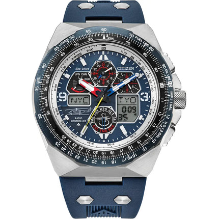 Citizen Men's Watch - Promaster Sikorsky Skyhawk A-T Chrono Blue Strap | JY8156-00L ,