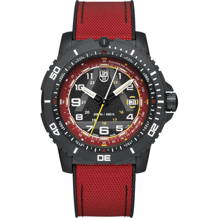 Luminox Men's Watch - Ice-Sar Rotating Bezel Red and Black Rubber Strap Date | 1095 ,