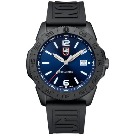 Luminox Men's Watch - Pacific Diver Rotating Bezel Blue Dial Rubber Strap | 3123.B ,