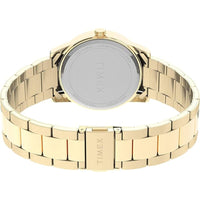 Timex Men's Watch - Easy Reader White Dial Yellow Gold Bracelet | TW2V048009J ,