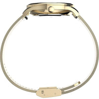 Timex Women's Watch - Easy Reader Quartz Yellow Gold Mesh Bracelet | TW2V268009J ,