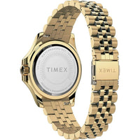 Timex Women's Watch - Kaia Crystal Bezel Yellow Gold Steel Bracelet | TW2V79400VQ ,