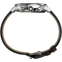 Timex Men's Watch - The Waterbury Rose Gold Dial Brown Leather Strap | TW2W47300VQ ,